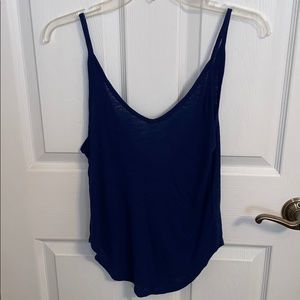 Navy Blue Tank Top